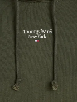 Tommy Jeans Pullover & Sweatshirts*TJW ESSENTIAL LOGO 2 HOODIE fatigue green