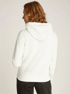 Tommy Jeans Pullover & Sweatshirts*TJW ESSENTIAL LOGO 2 HOODIE ancient white