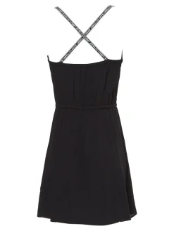 Tommy Jeans Kleider*TJW ESSENTIAL STRAPPY DRESS Black