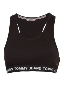 Tommy Jeans Shirts*TJW LOGO WB CROP TOP Black