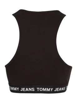 Tommy Jeans Shirts*TJW LOGO WB CROP TOP Black