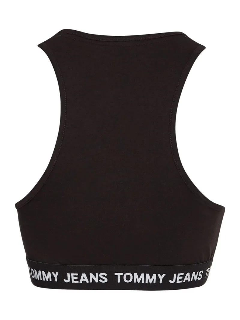 Tommy Jeans Shirts*TJW LOGO WB CROP TOP Black