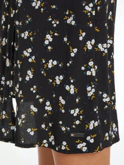 Tommy Jeans Kleider*TJW MIDI FLORAL RUFFLE DRESS spring floral