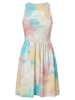 Tommy Jeans Kleider*TJW MULTI TIE DYE SKATER DRESS tie dye multi