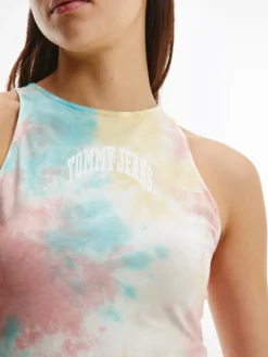 Tommy Jeans Kleider*TJW MULTI TIE DYE SKATER DRESS tie dye multi