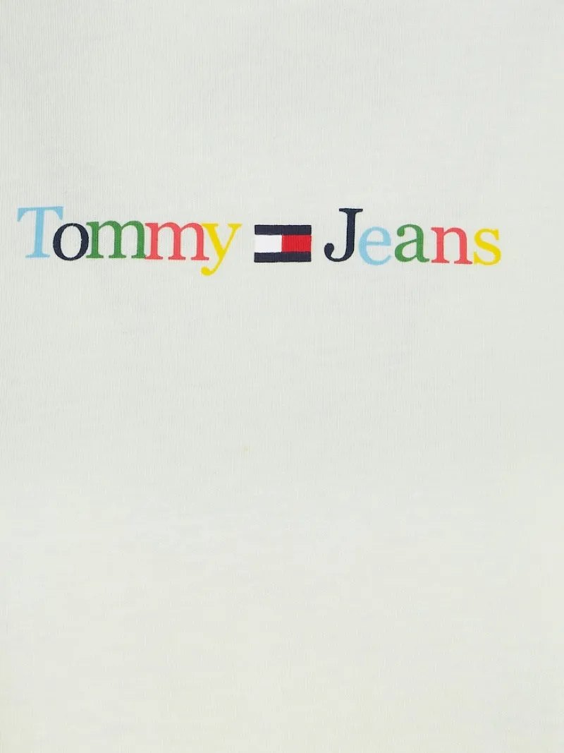 Tommy Jeans Shirts*TJW REG COLOR SERIF LINEAR SS minty