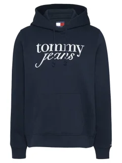 Tommy Jeans Pullover & Sweatshirts*TJW REG ESS LOGO HOODIE EXT dark night navy