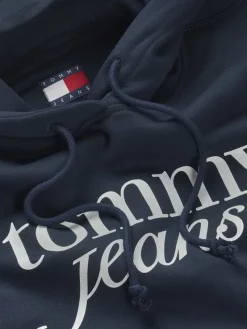 Tommy Jeans Pullover & Sweatshirts*TJW REG ESS LOGO HOODIE EXT dark night navy