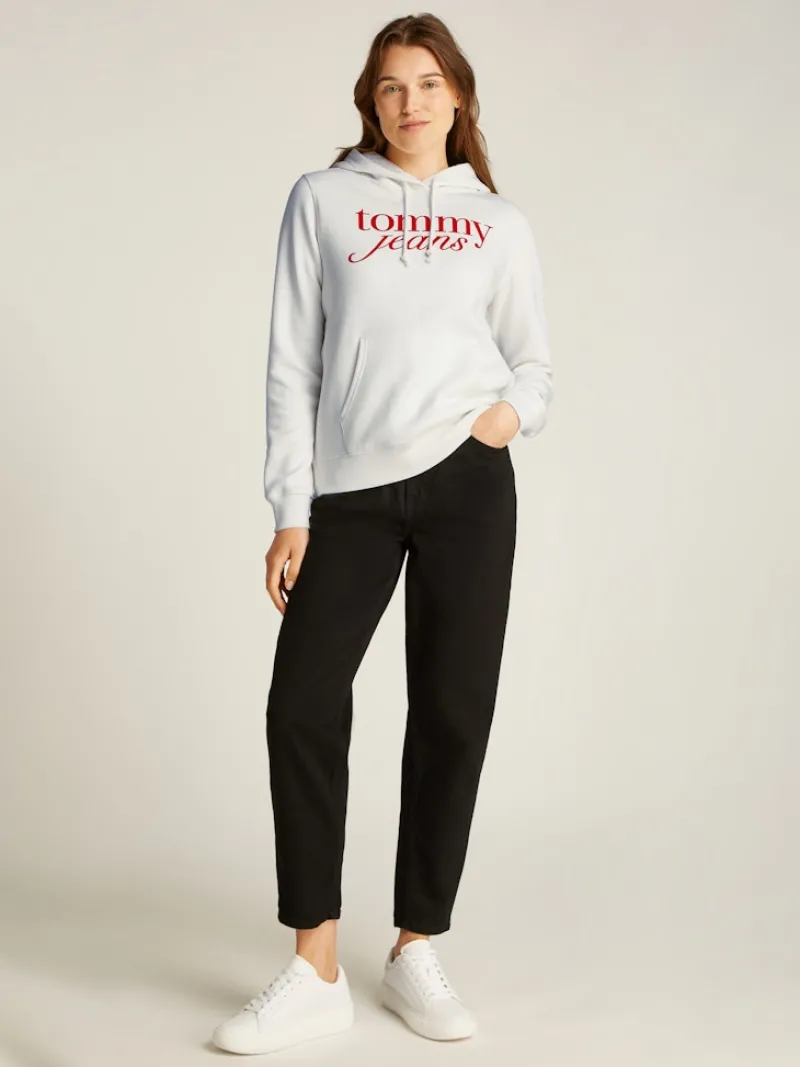 Tommy Jeans Pullover & Sweatshirts*TJW REG ESS LOGO HOODIE EXT ecru