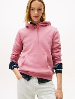 Tommy Jeans Pullover & Sweatshirts*TJW REG LINEAR HOODIE EXT mystic pink