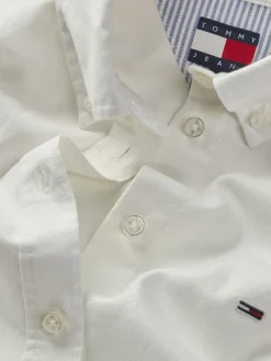 Tommy Jeans Blusen*TJW REG OXFORD SHIRT ecru
