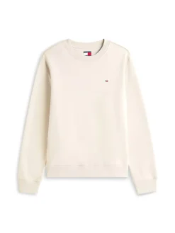 Tommy Jeans Pullover & Sweatshirts*TJW REG S FLAG CREW gulf sand