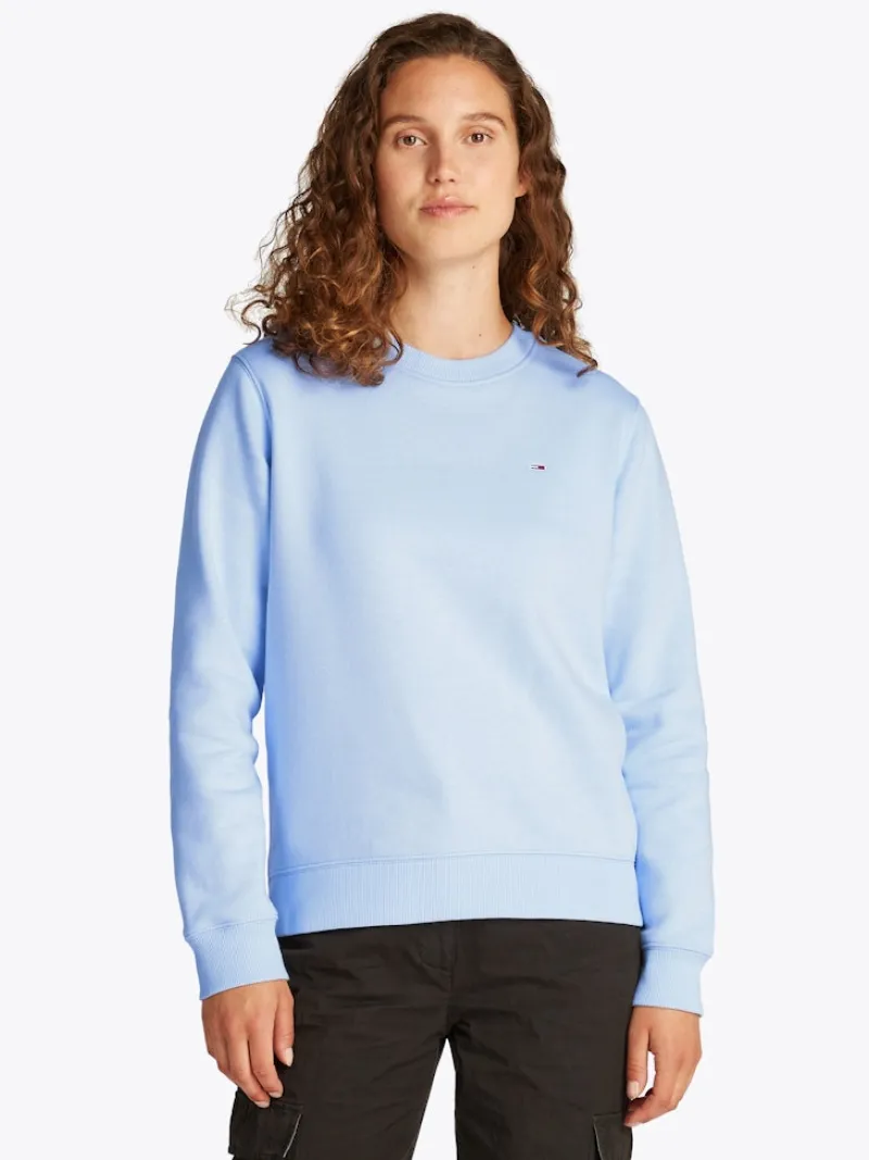 Tommy Jeans Pullover & Sweatshirts*TJW REG S FLAG CREW sweet blue