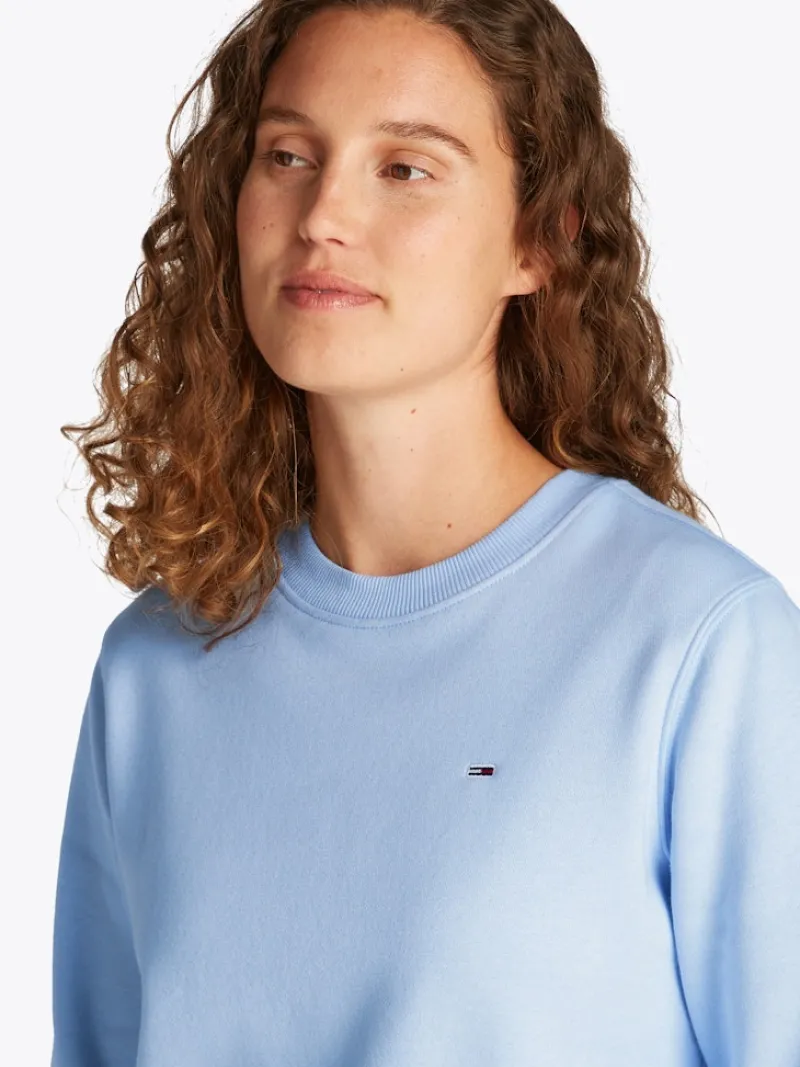 Tommy Jeans Pullover & Sweatshirts*TJW REG S FLAG CREW sweet blue