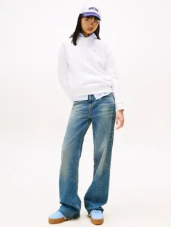 Tommy Jeans Pullover & Sweatshirts*TJW REG S FLAG CREW white