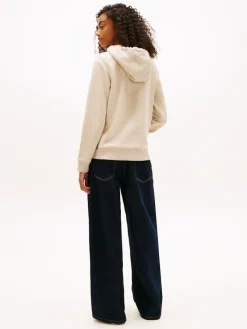 Tommy Jeans Pullover & Sweatshirts*TJW REG S FLAG HOODIE gulf sand