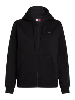 Tommy Jeans Pullover & Sweatshirts*TJW REG S FLAG ZIP THRU Black