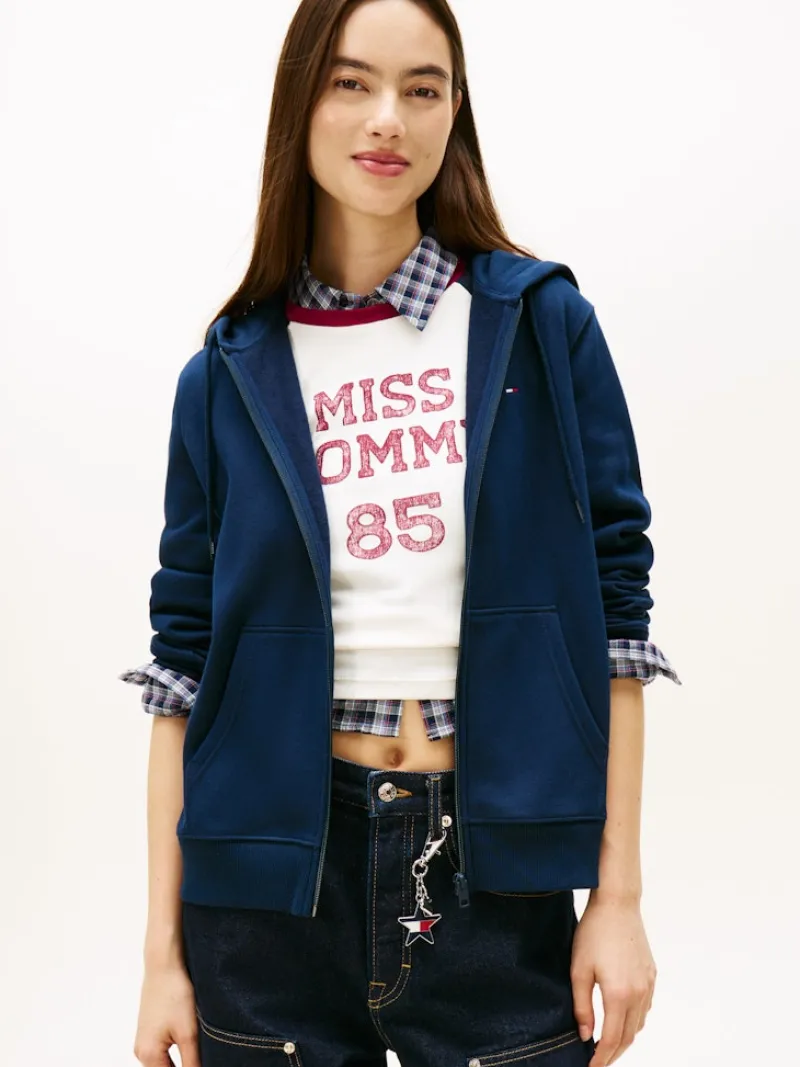 Tommy Hilfiger Pullover & Sweatshirts*TJW REG S FLAG ZIP THRU dark night navy