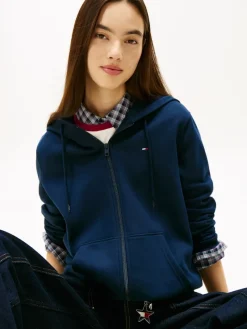 Tommy Hilfiger Pullover & Sweatshirts*TJW REG S FLAG ZIP THRU dark night navy