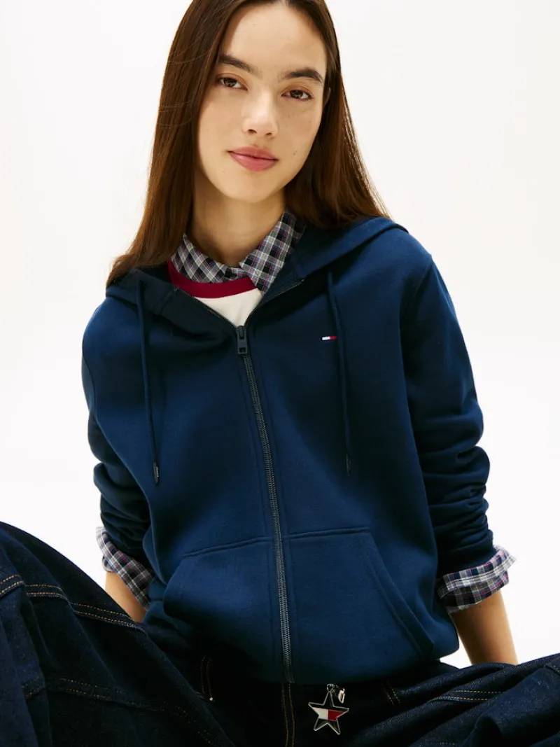 Tommy Hilfiger Pullover & Sweatshirts*TJW REG S FLAG ZIP THRU dark night navy