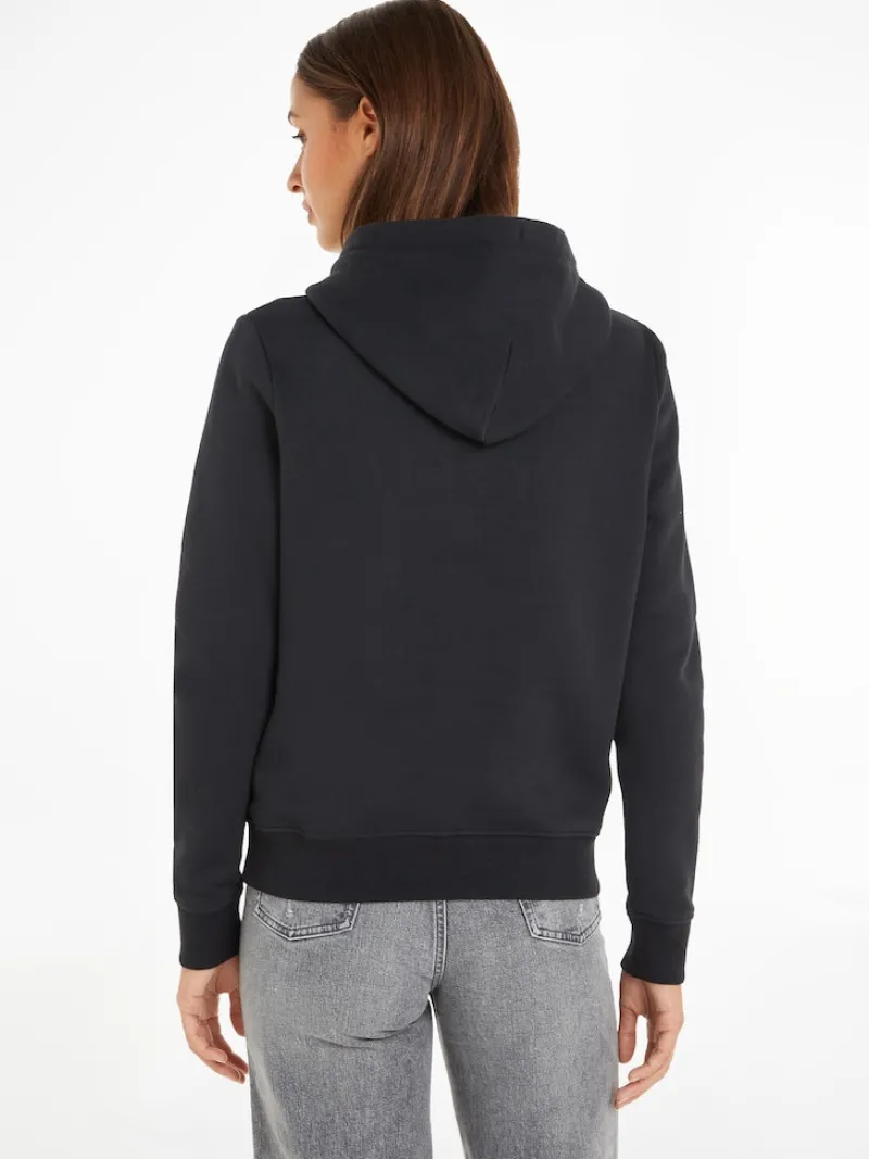 Tommy Jeans Pullover & Sweatshirts*TJW REG SERIF LINEAR HOODIE Black
