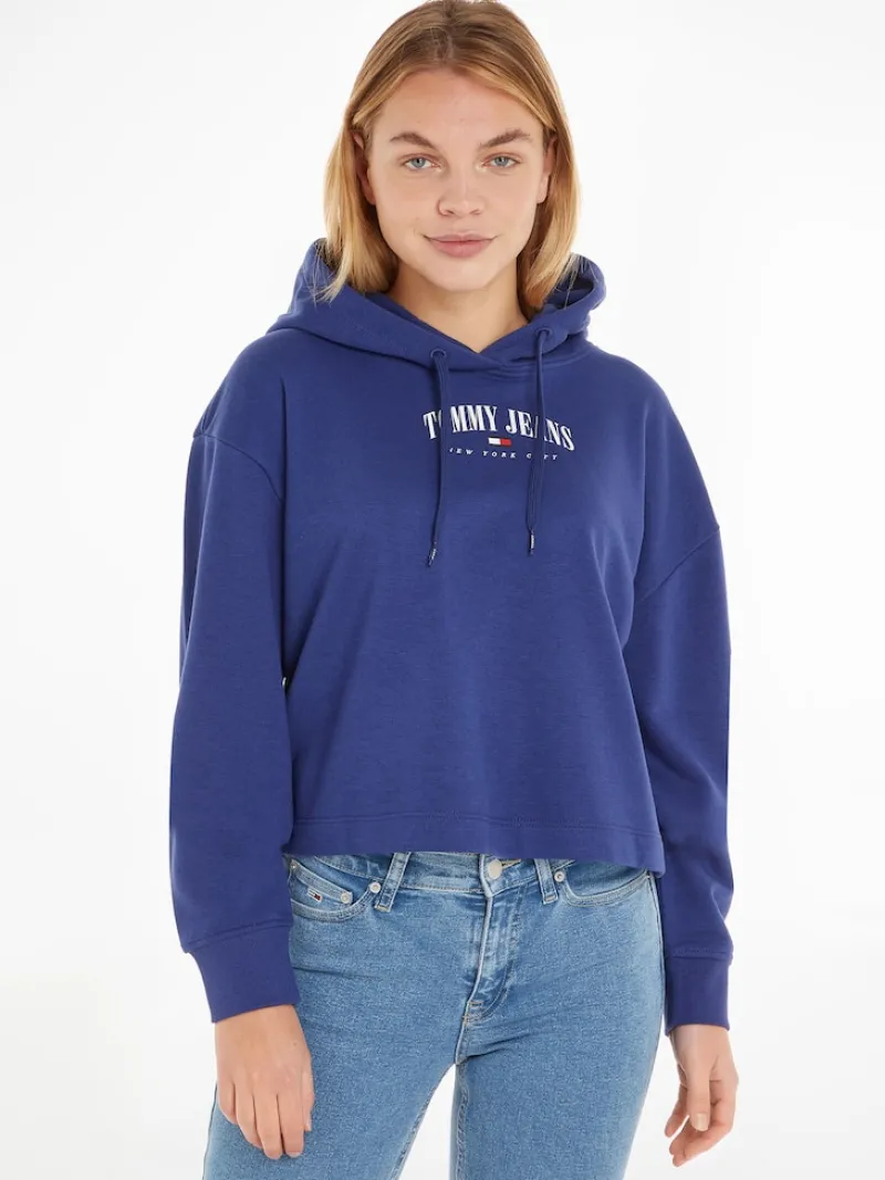 Tommy Jeans Pullover & Sweatshirts*TJW RLX ESSENTIAL LOGO 2 HOODIE pilot blue