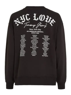 Tommy Jeans Pullover & Sweatshirts*TJW RLX GRUNGE CREW Black