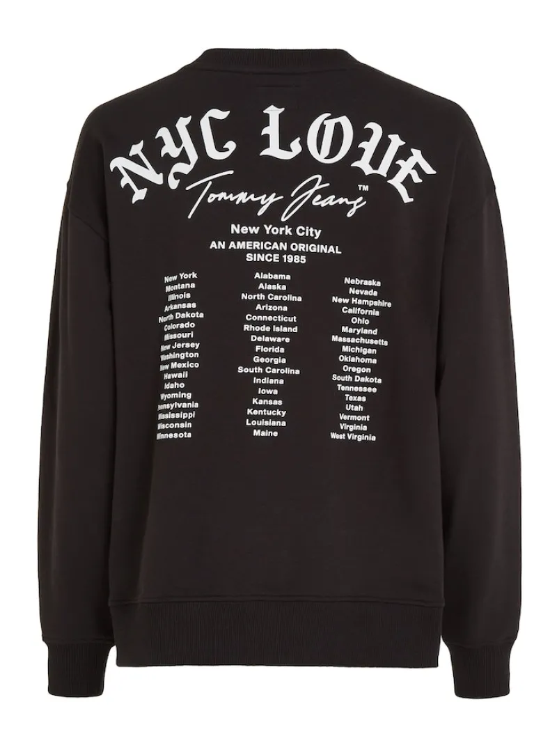 Tommy Jeans Pullover & Sweatshirts*TJW RLX GRUNGE CREW Black