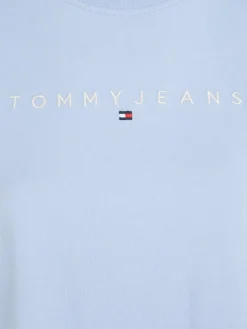 Tommy Jeans Shirts*TJW RLX NEW LINEAR TEE moderate blue