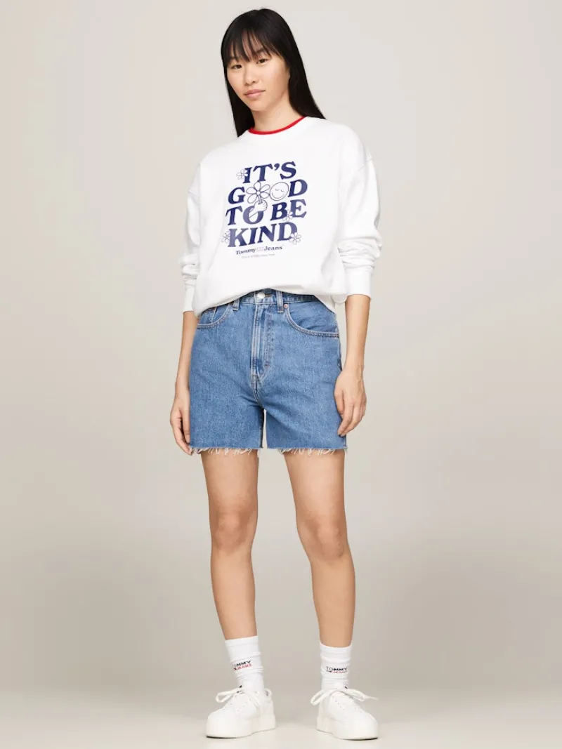 Tommy Jeans Pullover & Sweatshirts*TJW RLX NOVELTY 1 CREW white