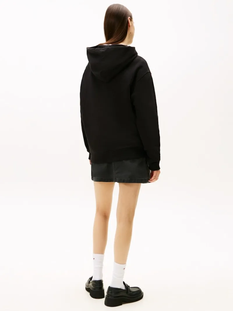 Tommy Jeans Pullover & Sweatshirts*TJW RLX PARTY FLAG HOODIE EXT Black