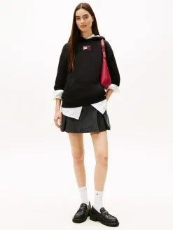 Tommy Jeans Pullover & Sweatshirts*TJW RLX PARTY FLAG HOODIE EXT Black