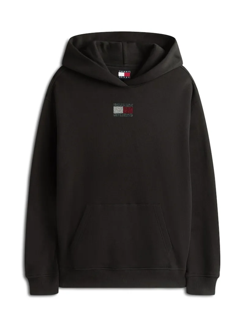 Tommy Jeans Pullover & Sweatshirts*TJW RLX PARTY FLAG HOODIE EXT Black