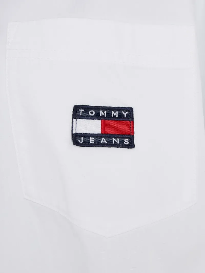 Tommy Jeans Blusen*TJW SUPER OVERSIZED SHIRT white