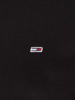 Tommy Jeans Kleider*TJW TIE BACK FIT FLARE DRESS Black