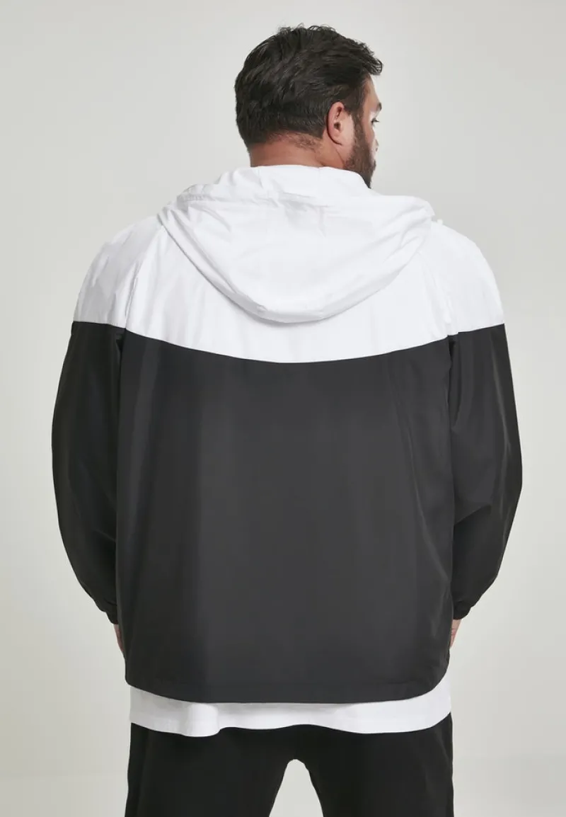 Urban Classics Jacken|Big Boys*2-Tone Tech Windrunner wht, blk