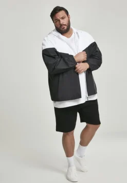 Urban Classics Jacken|Big Boys*2-Tone Tech Windrunner wht, blk
