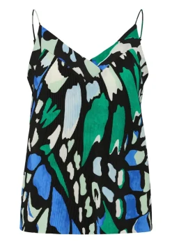 s.Oliver Shirts*Top mit Plissée-Struktur schwarz2