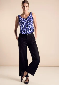 Street One Shirts*Top mit Print violet blue