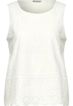Street One Shirts*Top mit Stickerei off white