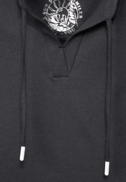 Cecil Shirts*Top mit Stickereidetail carbon grey