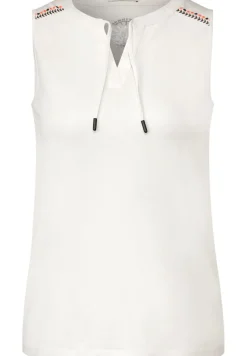 Cecil Shirts*Top mit Stickereidetail vanilla white