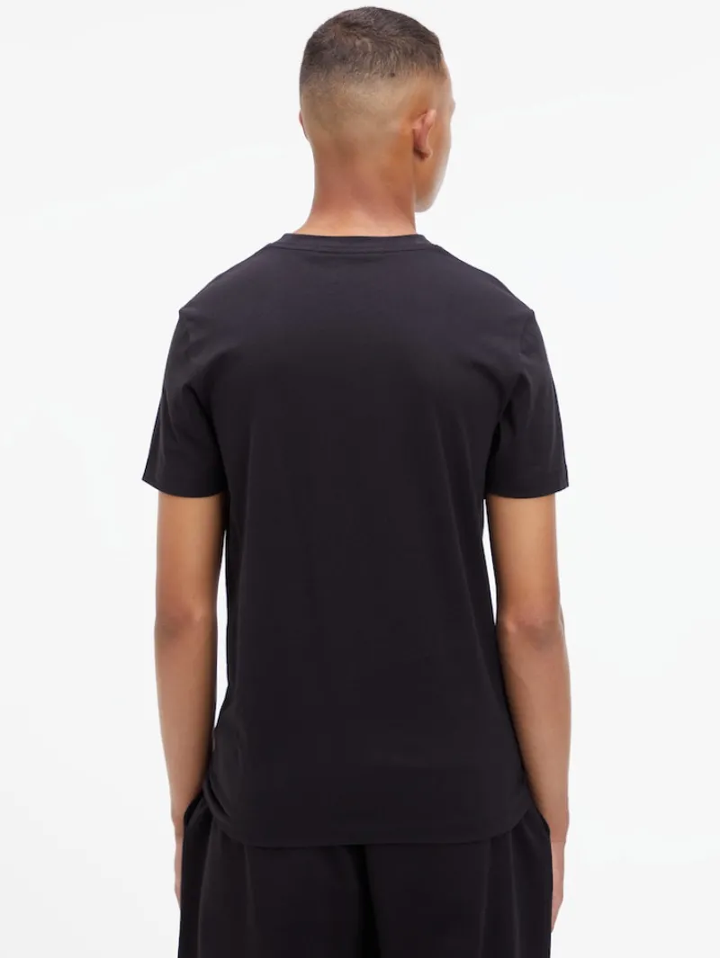 Calvin Klein Jeans Shirts|Big Boys*TRANSPARENT STRIPE LOGO TEE ck black