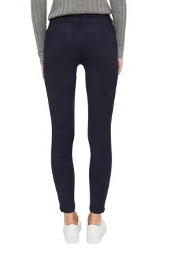 Esprit Hosen*Treggings in Veloursleder-Optik navy