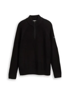 Tom Tailor Denim Pullover & Sweatshirts*Troyer Strickpullover Black