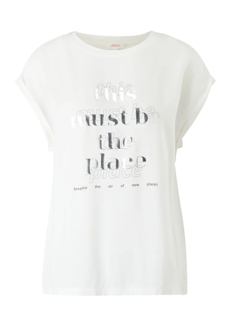 s.Oliver Shirts*T-Shirt creme
