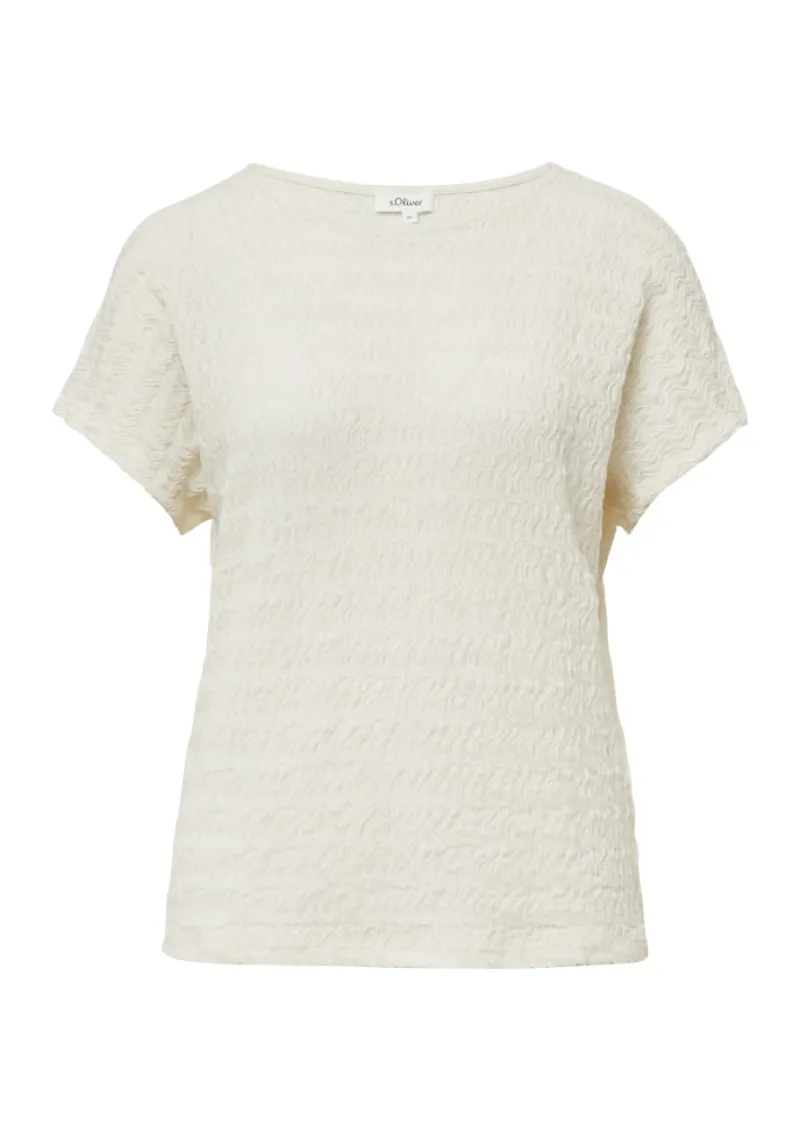 s.Oliver Shirts*T-Shirt creme