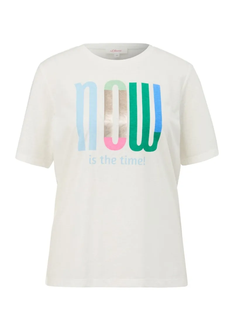 s.Oliver Shirts*T-Shirt creme2