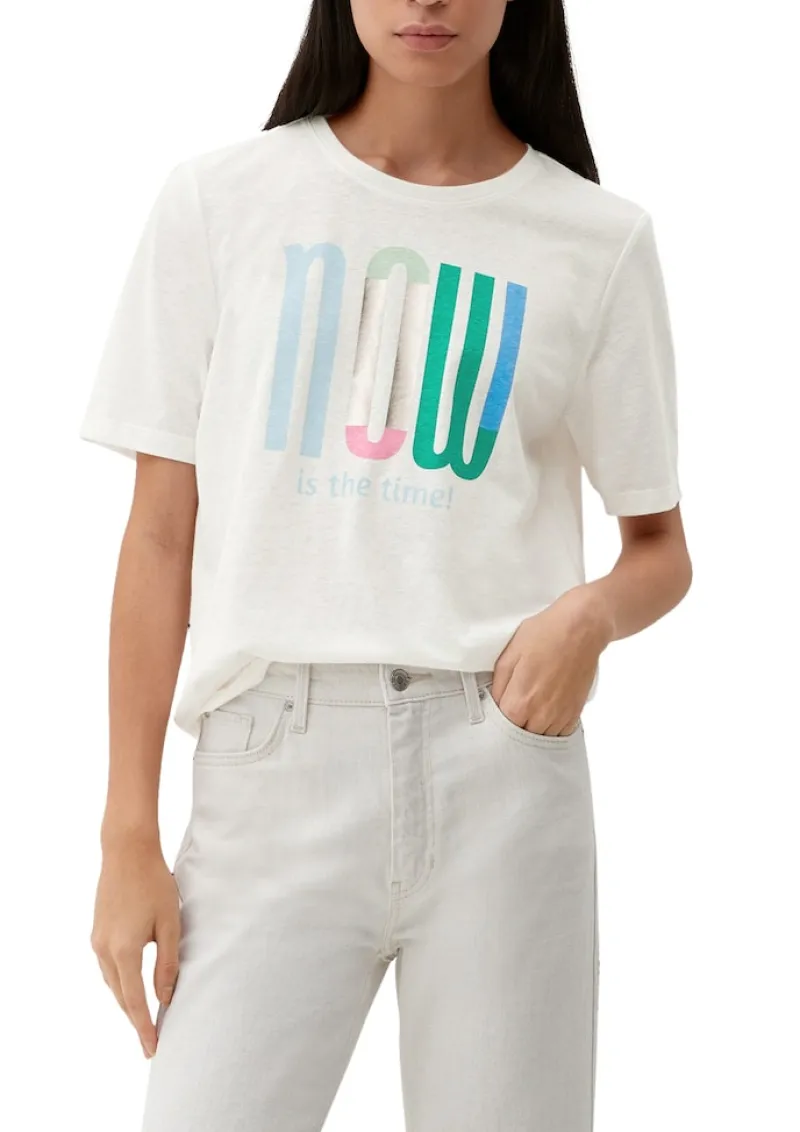 s.Oliver Shirts*T-Shirt creme2