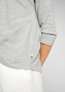 QS Shirts*T-Shirt Grau